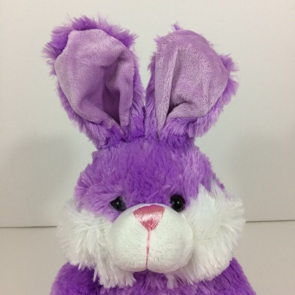 Dan Dee Collectors Choice Happy Easter Bunny Plush Purple Sing Happy Hopster 15" - Picture 2 of 8